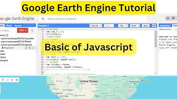 JavaScript Basics in Google Earth Engine (GEE)