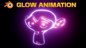 Amazing GLOW ANIMATION in Blender with Layer Weight