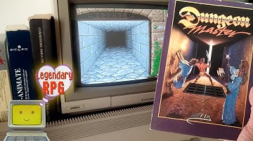 Dungeon Master - Amiga - Unboxing & Gameplay [Real Hardware / CRT Capture]