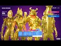 FORTNITE OG GOLDEN SKINS