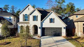 Tour a 2700  sq ft Perry Home in the highly anticipated Evergreen community in Conroe, TX