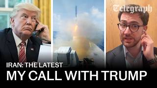 My phone call with Trump about Iran war and 'disappointing' Starmer