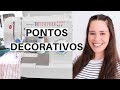 TESTANDO OS PONTOS DECORATIVOS DA SINGER FACILITA PRO 2918 | ELLEN BORGES