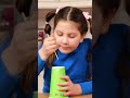 Girl's Genius Trick to Remove Tea Leaves! 🍵✨🧠 #Shorts #Kids #Hack