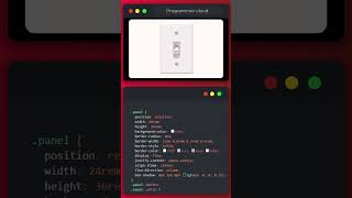 💡 Light Switch 3D Design With HTML CSS