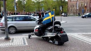 Skoter på studenten i Östersund 2010