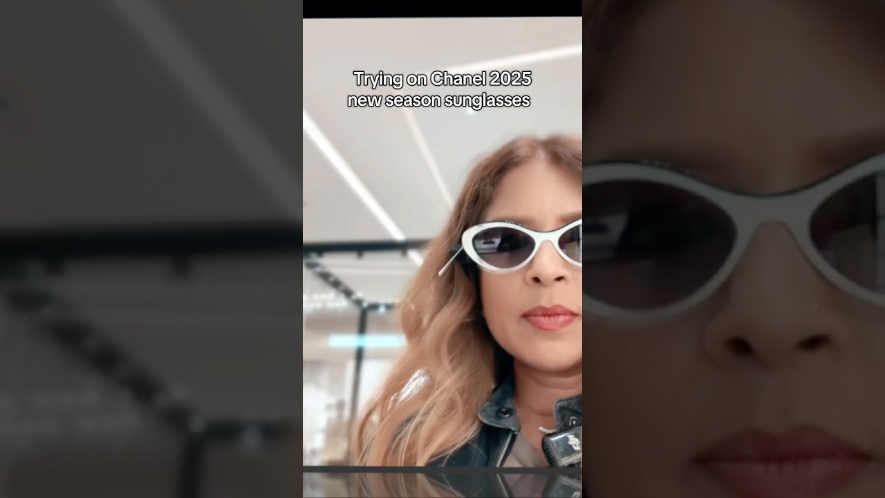 Top 5 CHANEL Sunglasses of 2025 #chanel #sunglasses #shorts #top5