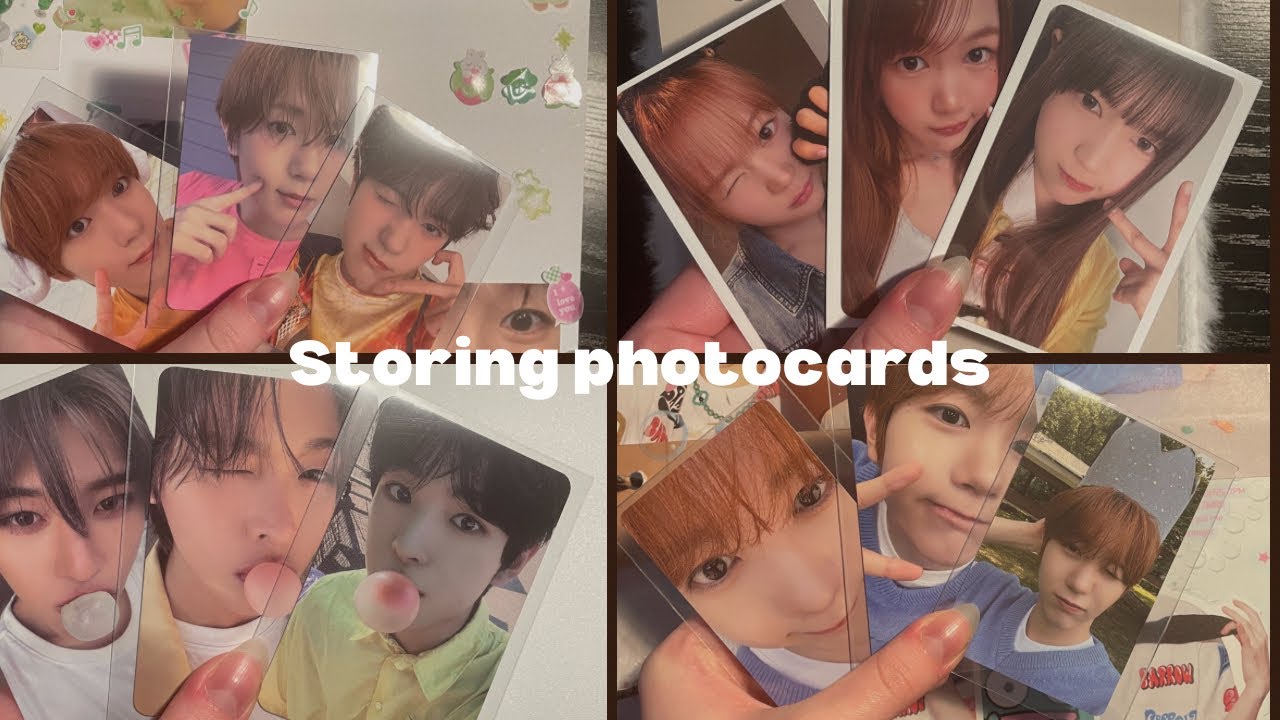 Storing photocards ( nct wish, illit, Hearts2hearts)