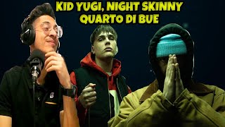 [REACTION] Emergente che fa la differenza! KID YUGI - QUARTO DI BUE (prod. Night Skinny) | REACTION