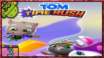 Talking Tom Time Rush Gameplay - Talking Tom Runner GAME Part3 (Android) New Android Game