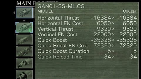 Armored Core For Answer — Inverted Boost Thrusts are silly