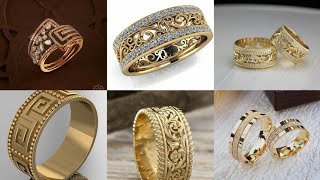 Gold rings designed ||gold rings couple designs || gold design rings new design 2024