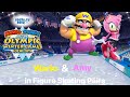 Mario Sonic At The Sochi 2014 Olympic Winter Games Figure Skating Pairs Wario Amy 