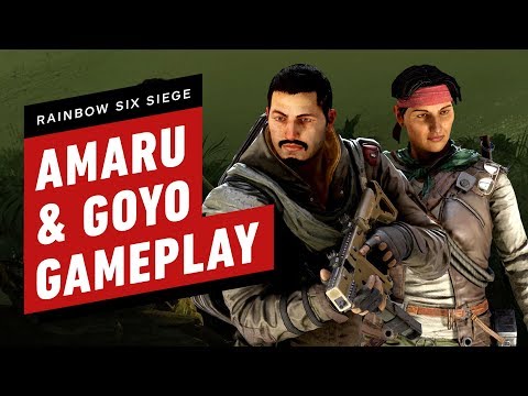 Rainbow Six Siege: Amaru and Goyo Gameplay