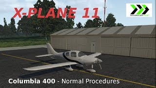 X-Plane 11 - Lancair Columbia 400 \/ Cessna 400 Corvalis [Normal Procedures 1 of 2]