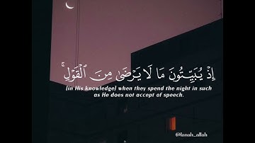 يستخفون من الناس ولا يستخفون من الله - القارئ احمد حمادي