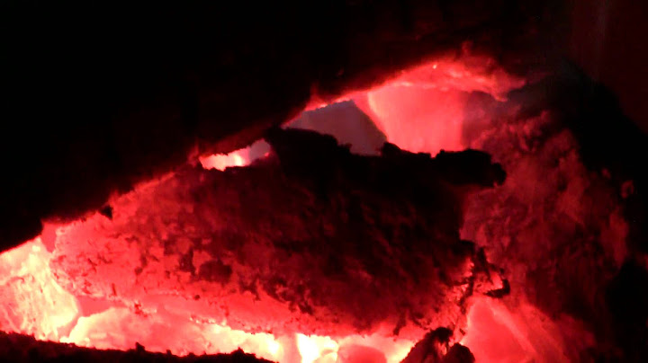 Feuer im Cheminee in unserem Haus