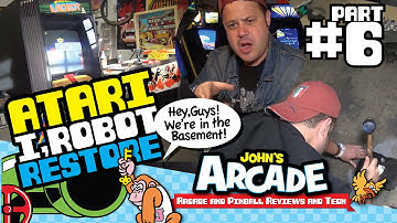 Atari I, Robot Arcade Restore Part #6 - Coin door and other random stuff