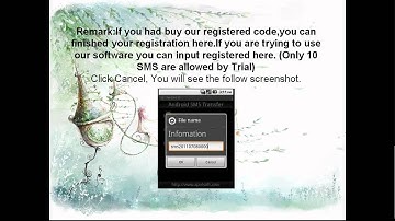 How to backup and transfer the SMS from HTC Droid Incredible to mac
