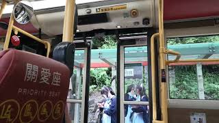 KMB L-904 AVBWU697 VC9180 @ 43 落車門開關過程及青盛苑報站