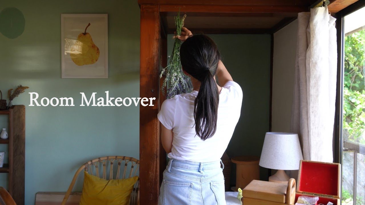 部屋の模様替え 予定のない週末に家でやりたいこと ハーブで古民家の夏の虫対策 Makeover Room How I Like To Spend My Free Weekends At Home Youtube