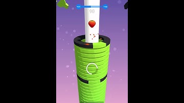 Stack Ball ⚽️ 🍓3D Level 1121 Gameplay (iOS,Android) #shorts #stackball3d #stack-ball