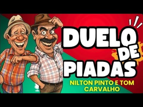 🔥 DUELO DE PIADAS AO VIVO! MILTON PINTO vs TOM CARVALHO — Quem faz você rir mais? 😂🤣