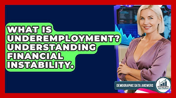 What Is Underemployment? Understanding Financial Instability. - Demographic Data Answers