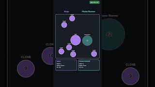 Ninja vs Phase Runner #BounceArena #PythonGame #BattleSim #Simulation #1v1 #GamingShorts #Ninja