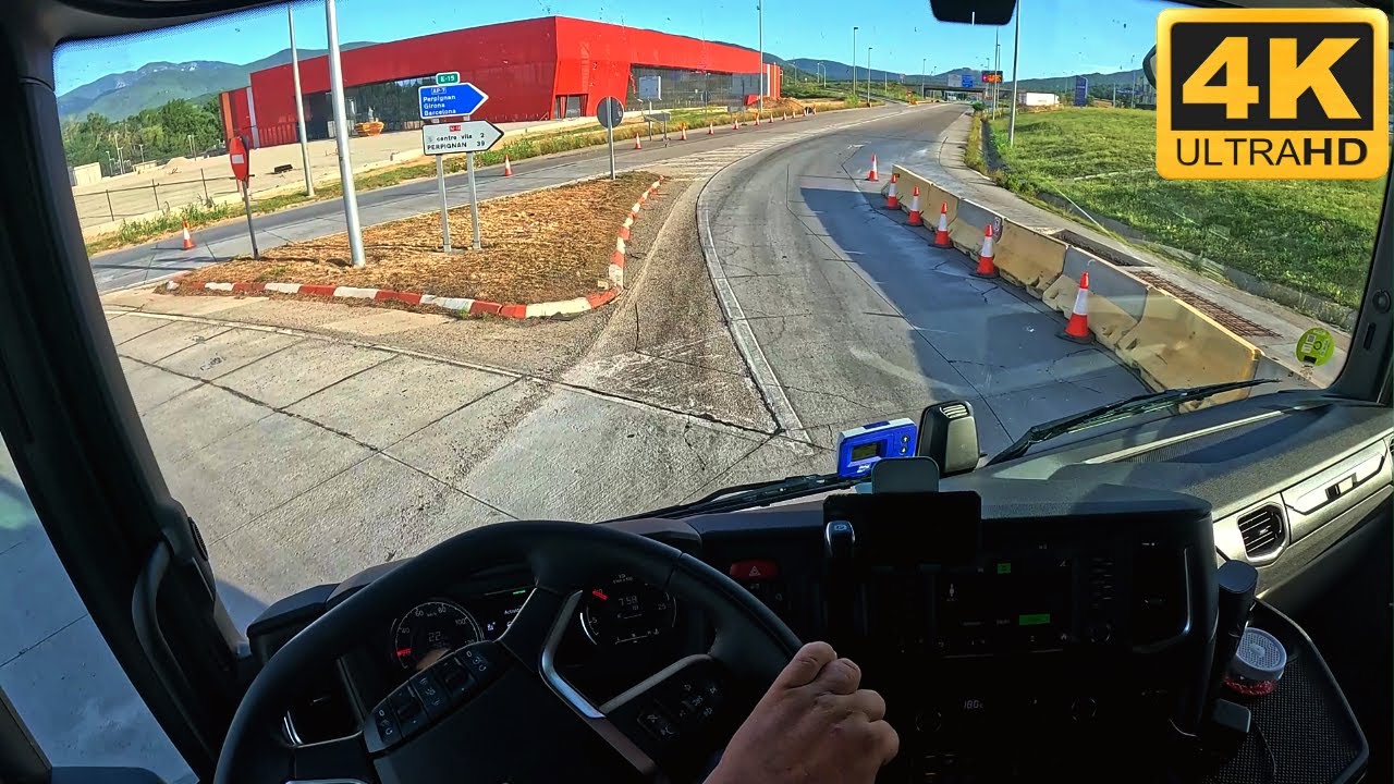 Путешествуйте по Европе НЕ ВЫХОДЯ ИЗ ДОМА ❗ Грузовик Scania V8 Вождение по Европе часть 7 ❗