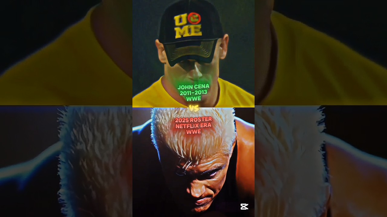 John Cena '11-'13 (WWE) Vs. 2025 Roster (WWE) | Battle | #johncena #vsedit #wwe #endingthisdebate