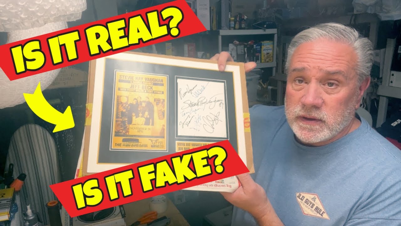 Is It Fake Or Real Had To Do Some Digging Stevie Ray Vaughan And Jeff is-it-fake-or-real-had-to-do-some-digging-stevie-ray-vaughan-and-jeff