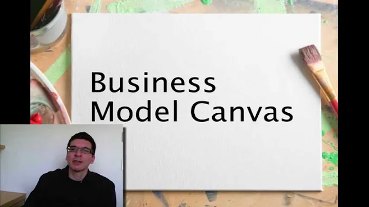 Osterwalder explaining the Business Model Canvas in 6 Minutes