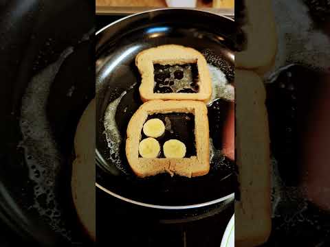 Banana Egg Bread Breakfast Idea