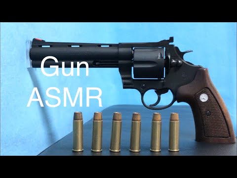 Gun ASMR Revolver Favorite angle reload Colt Anaconda 6inch Black airsoft #2