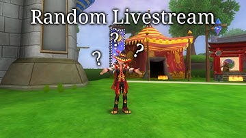 Wizard101: Random Livestream