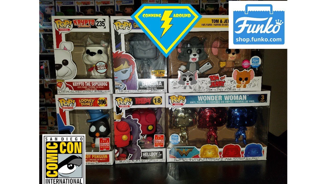 Mail Call & Pick Up!! Funko Shop/HQ, SDCC and Hot Topic Exclusives ...