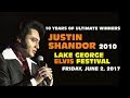 Ultimate Winner Justin Shandor - Lake George Elvis Festival