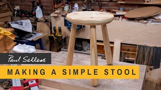 Making a Simple Stool | Paul Sellers