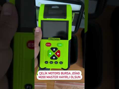 Jdiag Türkiye ÇELİK MOTORS BURSA JDİAG M200 MASTER HAYIRLI OLSUN