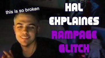 ImperialHal shows Perma-Charged up Rampage glitch w/ twitch chat reaction!