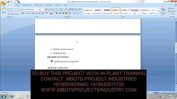 DESIGN AND FABRICATION OF MOTORIZED TROLLEY MECHANICAL PROJECT-MBOTS PROJECT INDUSTRY