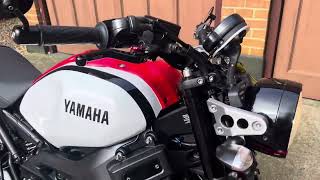 Yamaha XSR900 2021 Full Service History and only 3764 miles £7599. www.motorcyclecentre.com