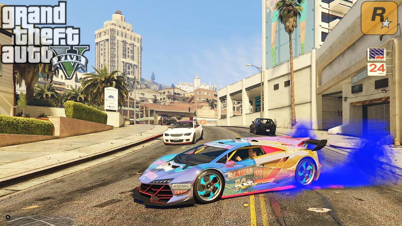 GTA 5 Cinematic Police Chase 🚓💨 Supercar vs Cops - YouTube