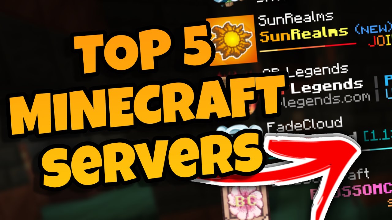 Top 5 Best Minecraft Servers for Bedrock & Java (Skyblock, Prison, Minigames