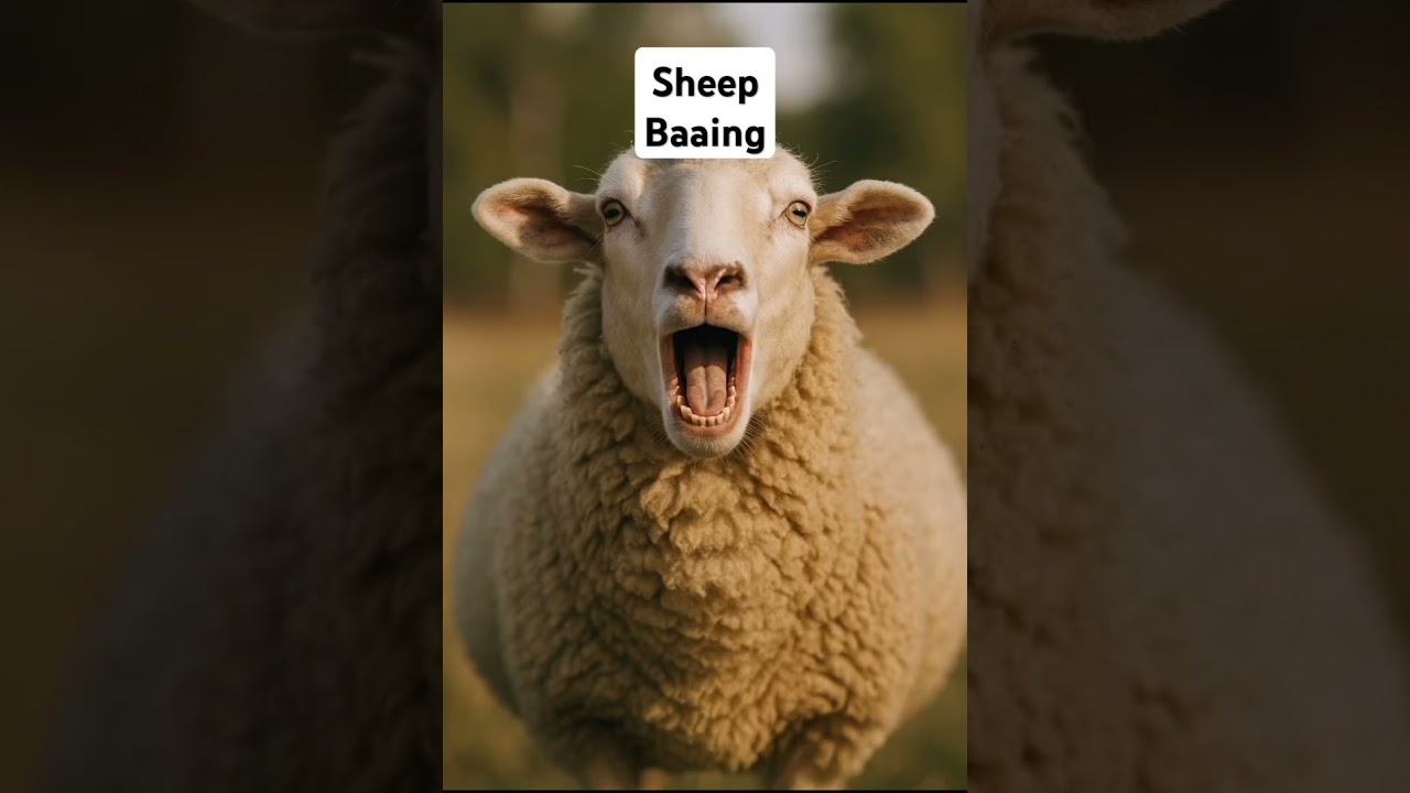 Sheep baaing 