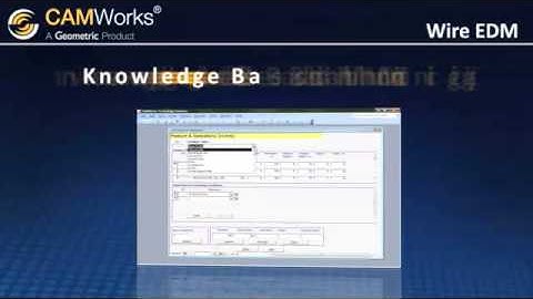 CAMWorks WireEDM Demo