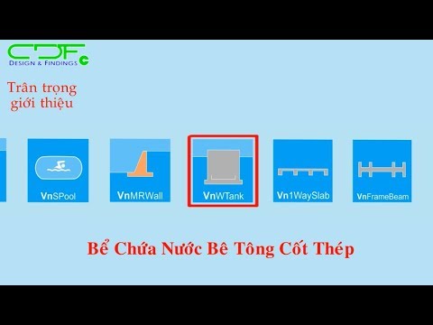 Video TÍNH BỂ CHỨA NƯỚC BTCT - youtube