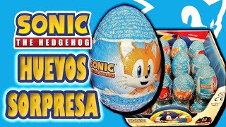 Colección de huevitos tipo kinder de Sonic Parte 1