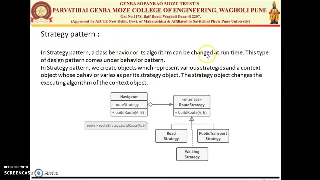 unit 5 : Design Principles and Patterns